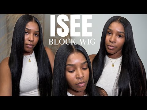 I BULIT THIS WIG 🫨 A BLOCK WIG!! | ISEE HAIR