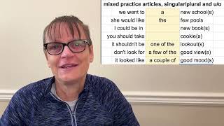 Advanced Fluency Practice: Vowel u/ʊ, articles and plurals (shadowing practice)
