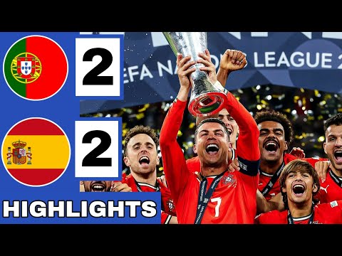 🔴Portugal vs Spain 2-2 (PEN 5-3) Extended HIGHLIGHTS | UEFA Nations League Final