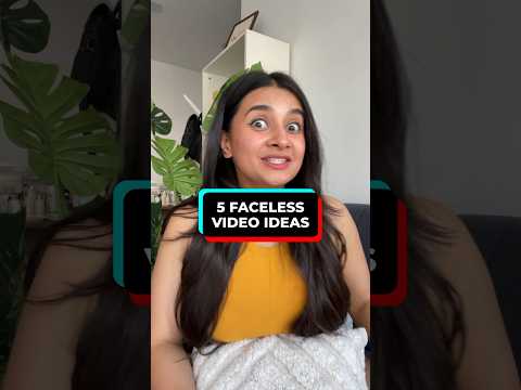 Faceless video ideas for VIRAL shorts ⚡️