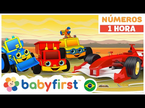 Desenho educativo 2 anos | O 123, e já! | Contando animais de 1 a 10 | Aprender números | BabyFirst