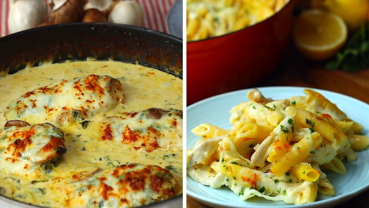 4 Creamy Dinner Recipe Ideas