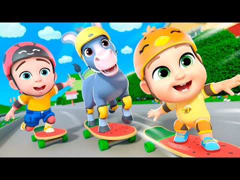 Safety Song (Animal Version) | Baby Learns to Play Safely | Lalafun Nursery Rhymes