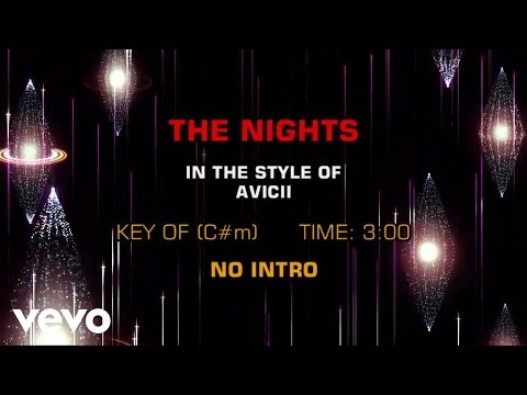 Avicii – The Nights (Karaoke)