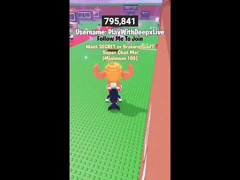 🔴 Playing Steal A Brainrot With Viewers LIVE! (Roblox) #shorts