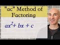 Factoring Quadratic Equations Concepts