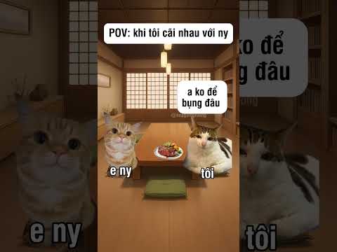 Hành động nguy hiểm, khuyến cáo không nên làm theo #shorts #funny #dongvat #cat #haihuoc