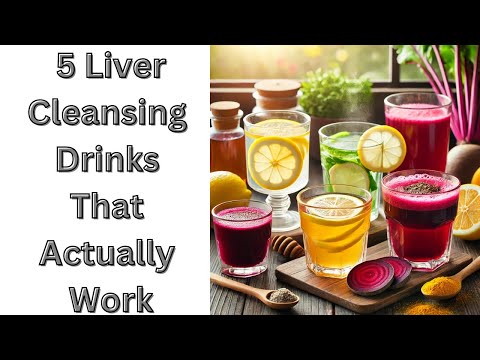 5 Liver Cleansing Drinks That Actually Work !!