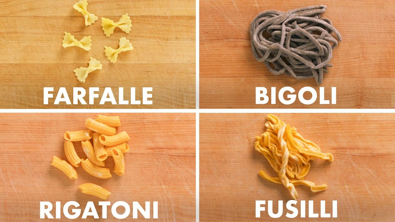 How To Shape Every Pasta Method Mastery Epicurious