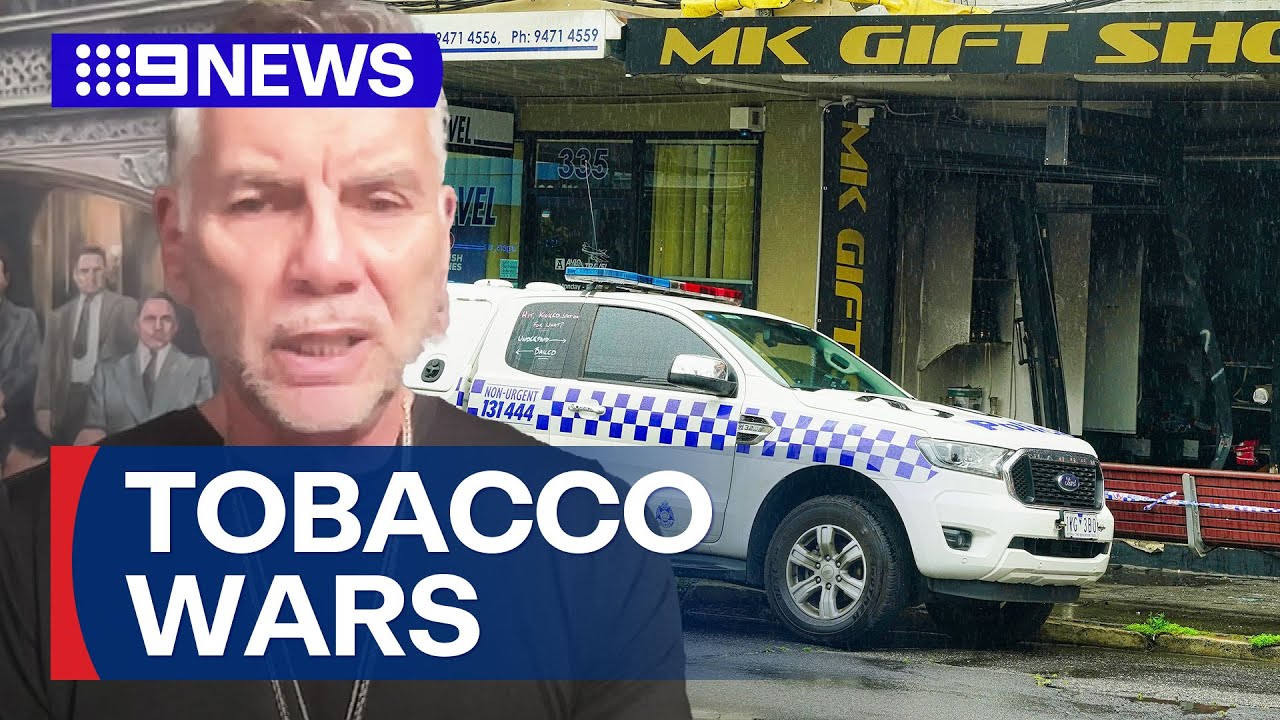 Former Mafia boss on tackling Australia’s tobacco wars | 9 News Australia