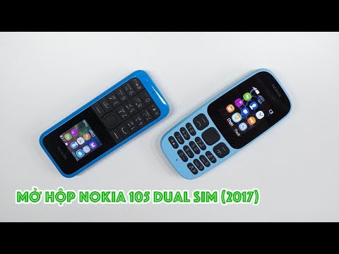 (VIETNAMESE) Mở hộp Nokia 105 Dual SIM 2017: hoàn thiện tốt, giá rẻ 359,000đ - Nokia 105 2017 Unboxing