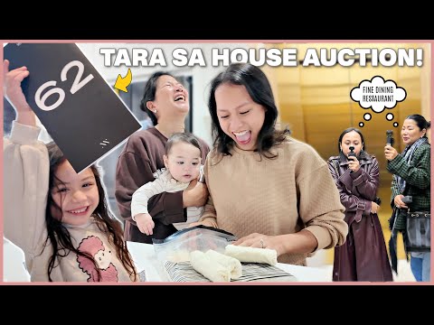 ANG YABANG KO NA DAW! HOUSE AUCTION NA NAMAN! GIRLS NIGHT OUT! ❤️ | rhazevlogs