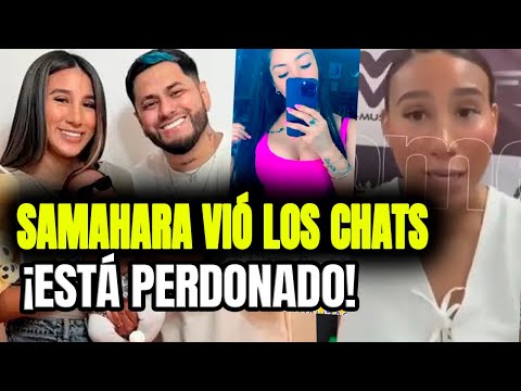 Samahara Lobatón defiende a su pareja tras ver los chats "confío en él"