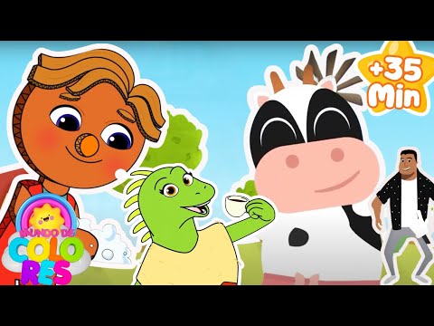 35 MIN🎵 | Risas y Canciones😊🥳 | Hits Infantiles🎵| Mundo de Colores🎈🎉