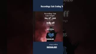 NORWAC Recordings Sale Ending