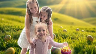TODDLER EASTER EGG HUNTING *SO CUTE*