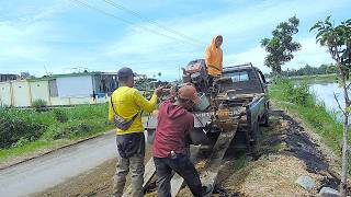 Two Wheel Tractor Landscaping: Leveling Mud with Precision