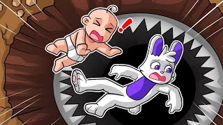 Caída al INFINITO IMPOSIBLE  EN ROBLOX 😱😅BEBES NOOB VS Caida Libre de 999,999 Metros en