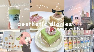 slice of life vlog 🍧 | nyc, romanticizing life, flushing, food adventures, manga, anime