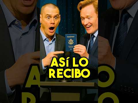 El Momento CLAVE de Jim Carrey en el SHOW de Conan O´Brien 🇺🇸😱