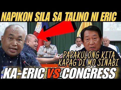 SOBRANG TALINO NI KA ERIC NAPIKON ANG LAHAT CONG ACOP UMINIT ULO, 1.8B TRAVEL EXPENSES NI ROMUALDEZ