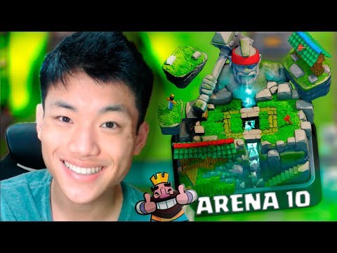 COMO CHEGAR NA ARENA 10? DECK RÁPIDO E FÁCIL NO CLASH ROYALE