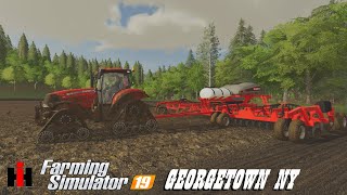 " Demo a Welcoming Gift " DIARY OF A FARMER " Vlog 23  roleplay FS19 pc Georgetown NY ep2