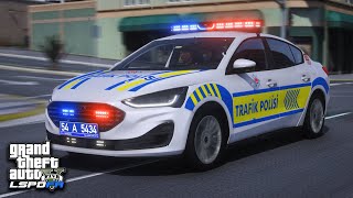 YENİ FORD FOCUS !! - TRAFİK POLİSİ MODU - GTA 5 LSPDFR