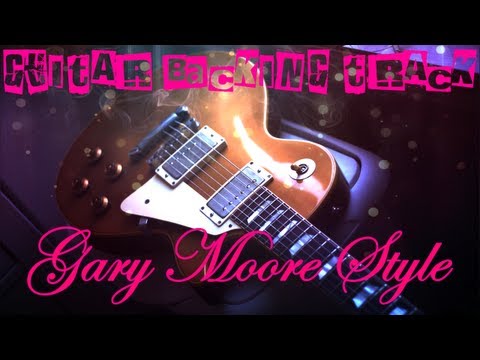 Gary Moore Style Backing Track (Am) | 84 Bpm