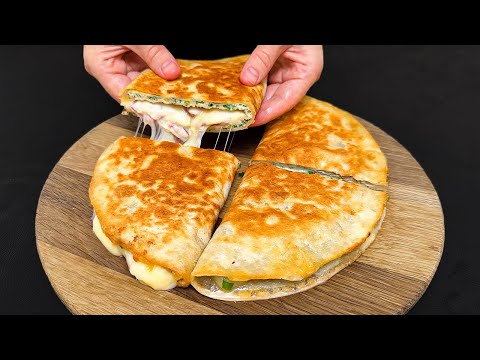 Nur 1 Tortilla! Schmackhafter als Pizza! Unglaublich leckeres Frühstück, Mittag- oder Abendessen