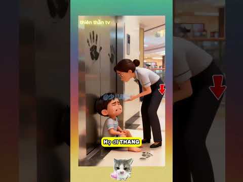 🚨 “Khi bé bị kẹt ngoài thang máy – và bài học quan trọng ai cũng cần biết!” #funny
