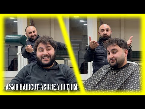 ASMR Barber Experience | Hair & Beard Transformation