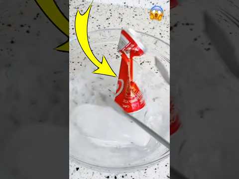 خليت علبة كولا بماء مثلج والنتيجة مستحيلة 😱🧊