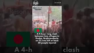 🔴Deadly clash between 2 villages in Bangladesh🇧🇩 over Hajj Pilgrim’s lost luggage