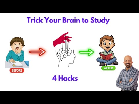 Do you Hate Studying? | Trick Your Brain to Study