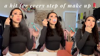 TAKE A HIT FOR EVERY STEP OF MAKE-UP GRWM (hi af)