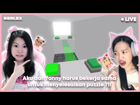 TES KEKOMPAKAN AKU DAN @FannyTjandra UNTUK SELESAIKAN PUZZLE ?!! [TEAMWORK PUZZLE ROBLOX INDONESIA]