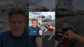 Gordon Ramsay rates my Go Kart Cooking 👨‍🍳 #Shorts
