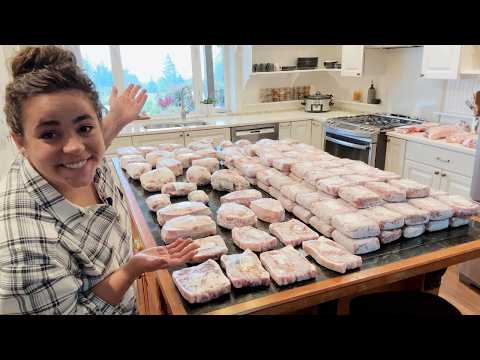 Buying Local Bulk Beef to Fill My Freezer! Half a Cow Haul and Freezer Tour