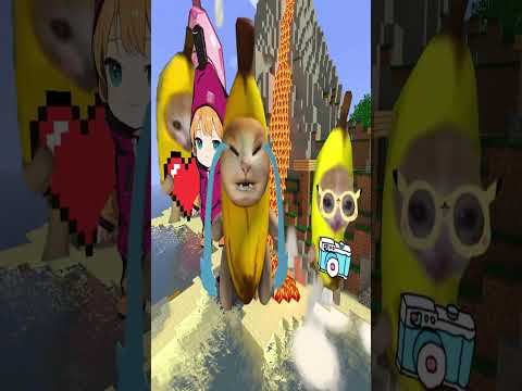 ALL SIZE BANANA CAT MEME NEXTBOTS FROM SMALL TO BIG! #garrysmod #gmod