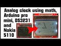 Arduino Clock Project Concepts