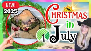 Holly Jolly Christmas In July DIYS 2025 | Dollar Tree Christmas DIY Crafts