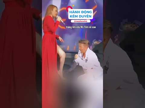 Hành động kém duyên của Đàm Vĩnh Hưng với Mỹ Tâm #meshowbiz #mytam