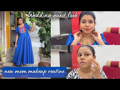New mom realistic makeup routine in Tamil | Simple easy makeup routine | Beginner friendly makeup