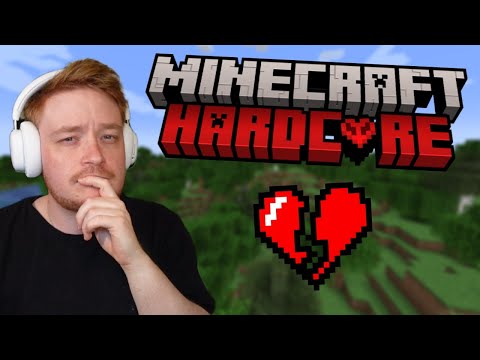 Haastoin itseni pelaamaan Minecraftin Hardcorea...