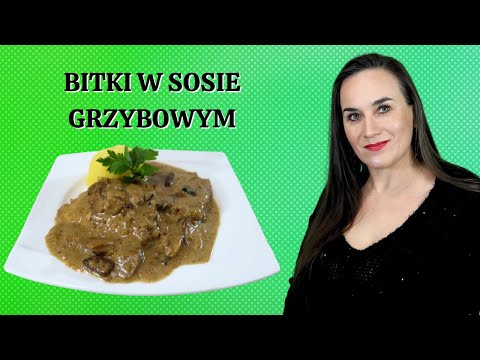 Niebo na Talerzu! Bitki w Sosie Grzybowym - Musisz Spróbować!