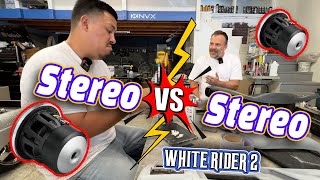 Test Fitting my box! - Doug and Rafa's stereo builds