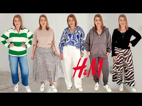 WIOSENNE MIERZYMY Z H&M 🌸 jeansy, szerokie spodnie, komplet dresowy, bluzki i dobre składy