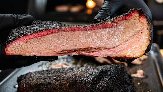 Saturday At The Grill — Smoked Brisket For Some Amazing Sandwiches.