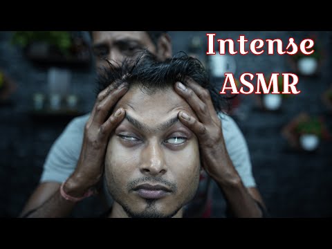 Intense ASMR Massage | ASMR Head Massage For Sleep | Old School Indian Head Massage ASMR